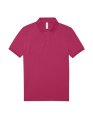 Heren Polo B&C PU424 Meta Fuchsia